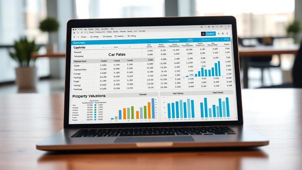 Commercial property cap rate analysis and valuation data for Miami real estate